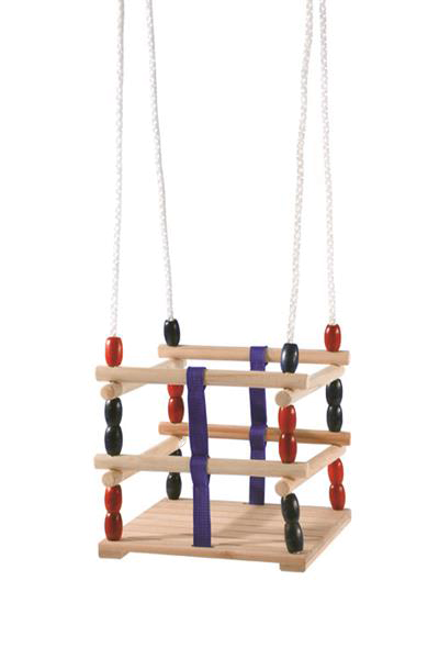 Schaukel aus Holz 30 cm