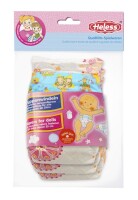 Puppenwindeln für 35-50 cm - 3 St.