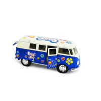VW Classical Bus Flowerpower 4-fach sortiert 1:32