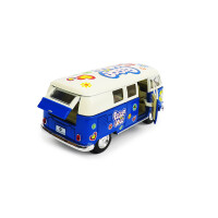 VW Classical Bus Flowerpower 4-fach sortiert 1:32