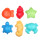 Sandset Sea Animals 6-tlg.