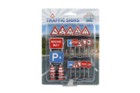 Verkehrsschilder 25-tlg 2,5-4,5 cm