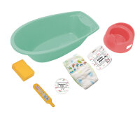 Badewannenset mit Zubehör mint 7-tlg.