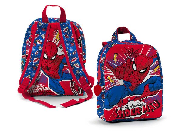Spider-Man backpack red