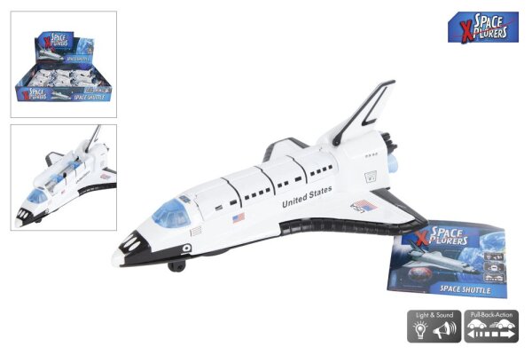 Space Shuttle Die Cast Licht & Sound 14,5 cm