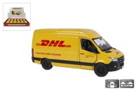 Mercedes-Benz Sprinter DHL mit Rückzug 12,5 cm 1:48