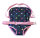 Puppen-Tragesitz soft mit Herz 33 cm