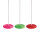 Plate swing 28 cm 3 assorted