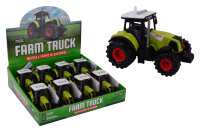 Farming Traktor Pull Back mit Licht und Sound 15 cm